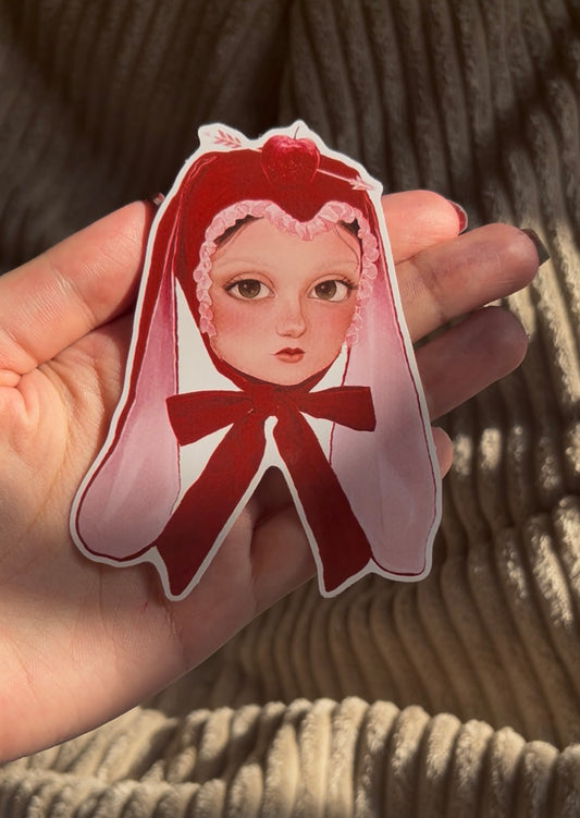 Apple Girl - Vinyl Sticker