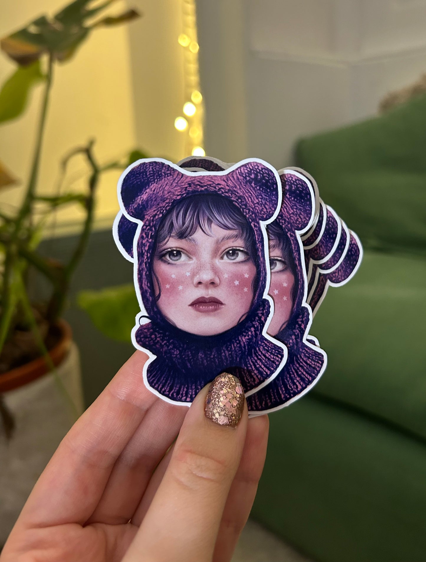 Sugar Mouse - Vinyl Sticker - December Collection