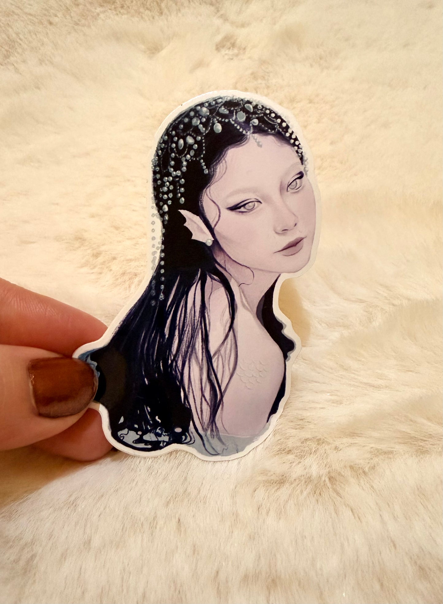 Siren - 8x8cm Vinyl Sticker