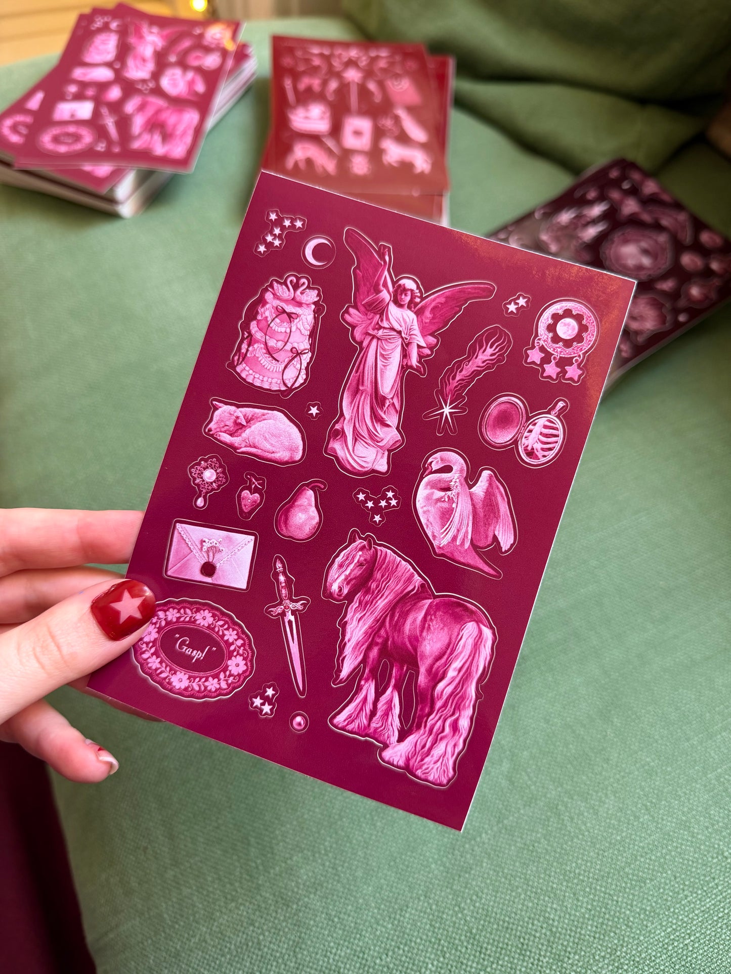 Vampire - A6 Sticker Sheet