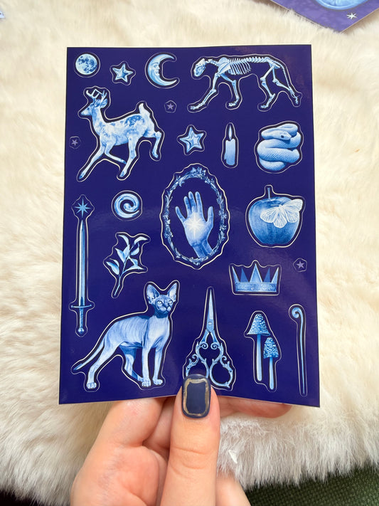Phantom - A6 Vinyl Sticker Sheet