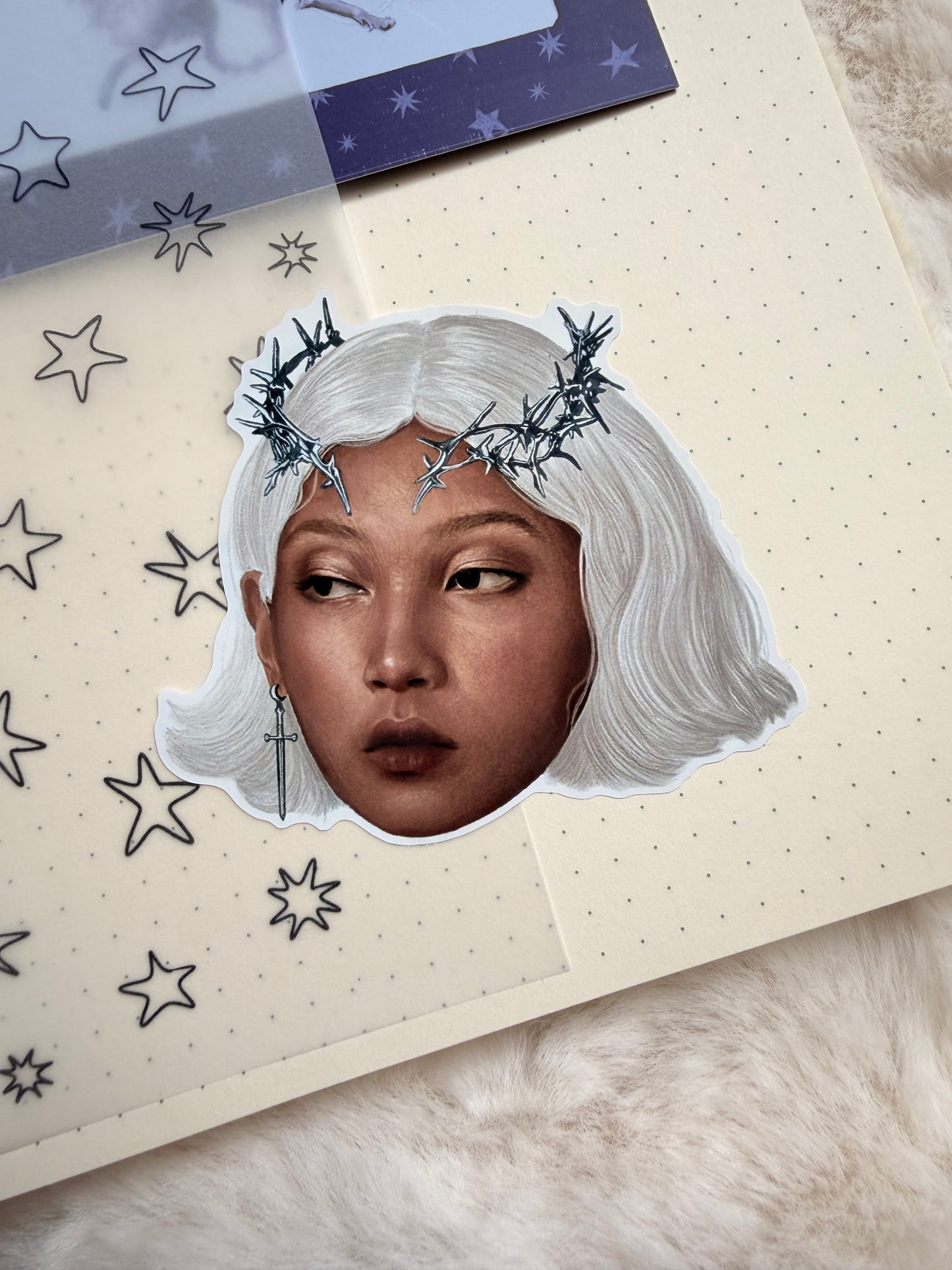 Phantom Queen - 8cm vinyl sticker